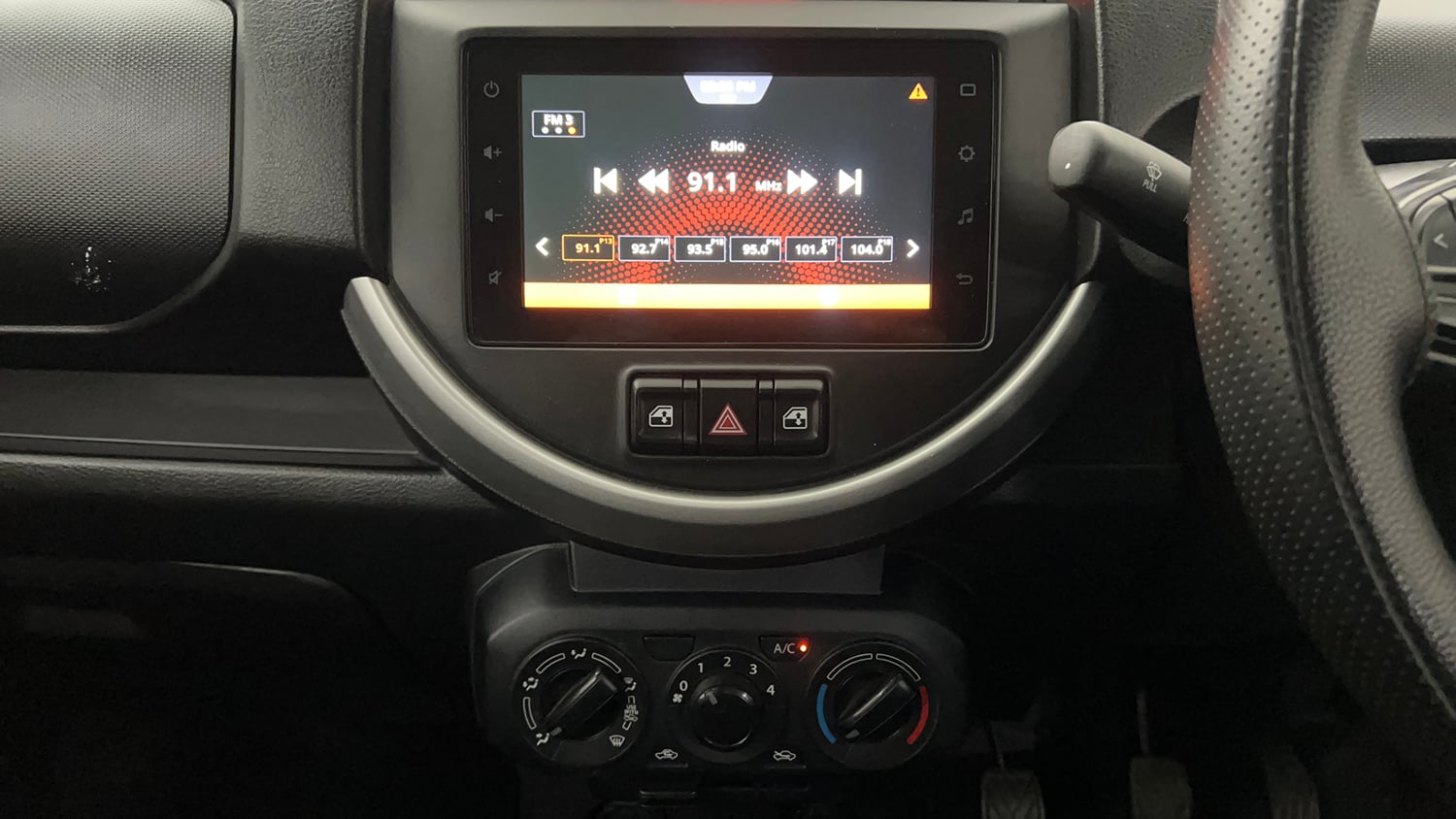 Used 2024 Maruti Suzuki S-Presso Vxi Plus Petrol Manual interior MUSIC SYSTEM & AC CONTROL VIEW