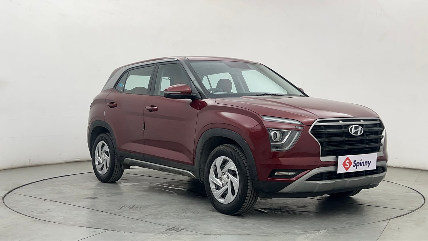 Used 2022 Hyundai Creta EX 1.5 Petrol Petrol Manual exterior RIGHT FRONT CORNER VIEW