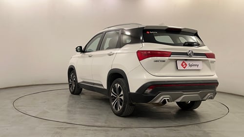 Used 2021 MG Motors Hector Sharp 1.5 Petrol Turbo DCT Petrol Automatic exterior LEFT REAR CORNER VIEW