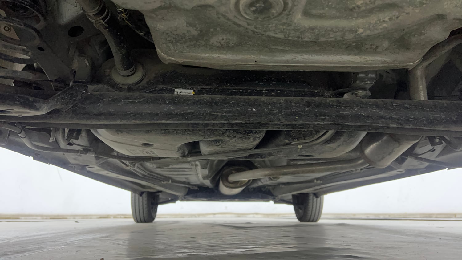 Used 2025 Maruti Suzuki Alto K10 VXi Plus (O) Petrol Manual extra REAR UNDERBODY VIEW (TAKEN FROM REAR)