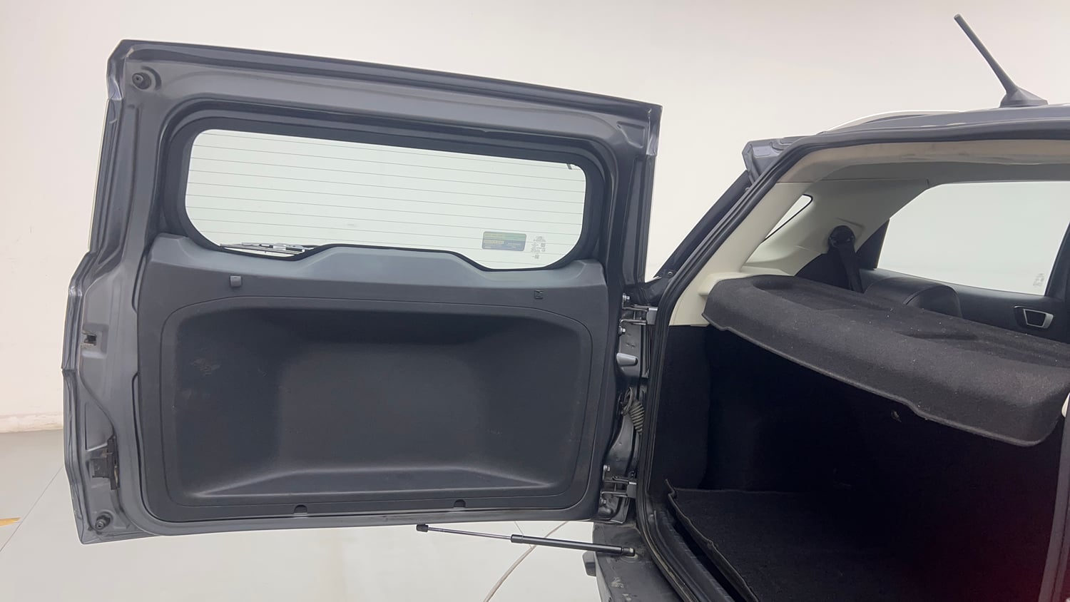 Used 2019 Ford EcoSport Titanium + 1.5L Ti-VCT AT Petrol Automatic interior DICKY DOOR OPEN VIEW