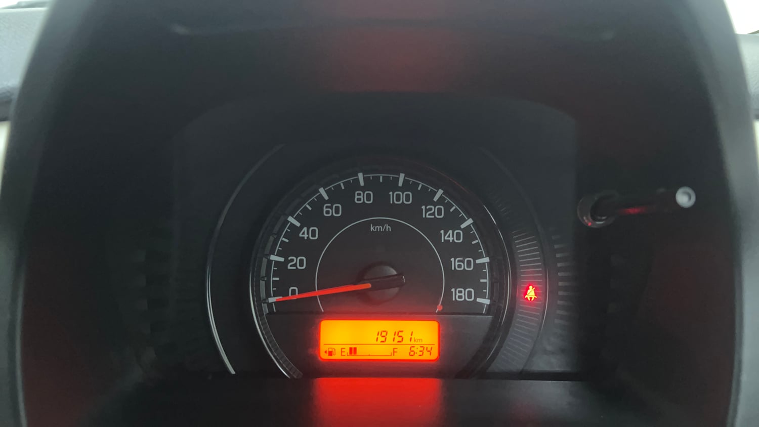 Used 2024 Maruti Suzuki Wagon R ZXI 1.2 Petrol Manual interior CLUSTERMETER VIEW