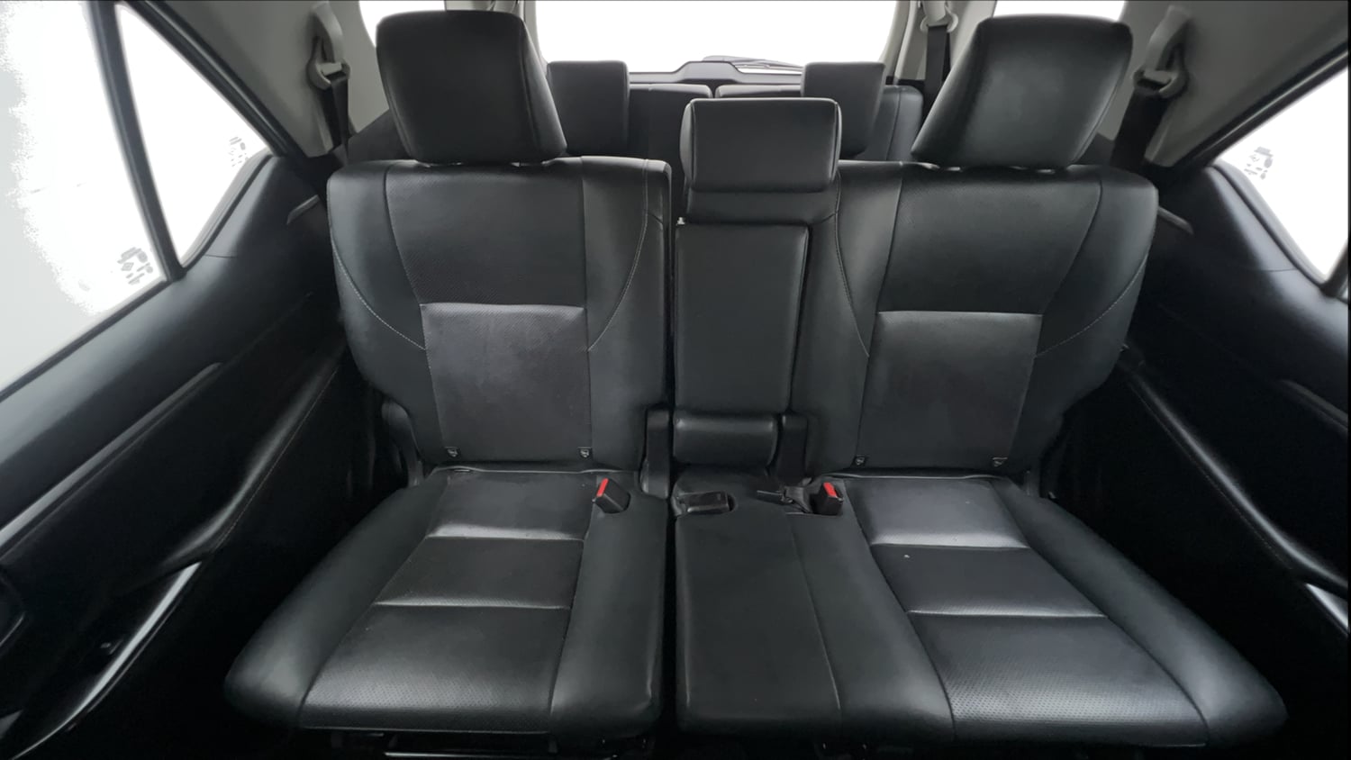 Used 2024 Toyota Fortuner 4X2 AT 2.7 Petrol Petrol Automatic interior REAR SEAT CONDITION VIEW