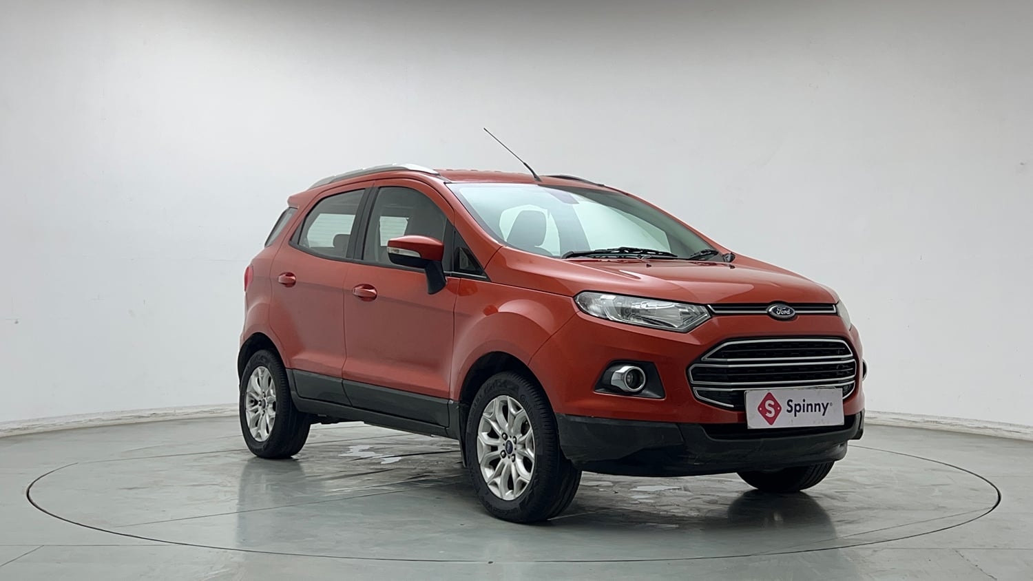Used 2017 Ford EcoSport Titanium 1.5L Ti-VCT AT Petrol Automatic exterior RIGHT FRONT CORNER VIEW
