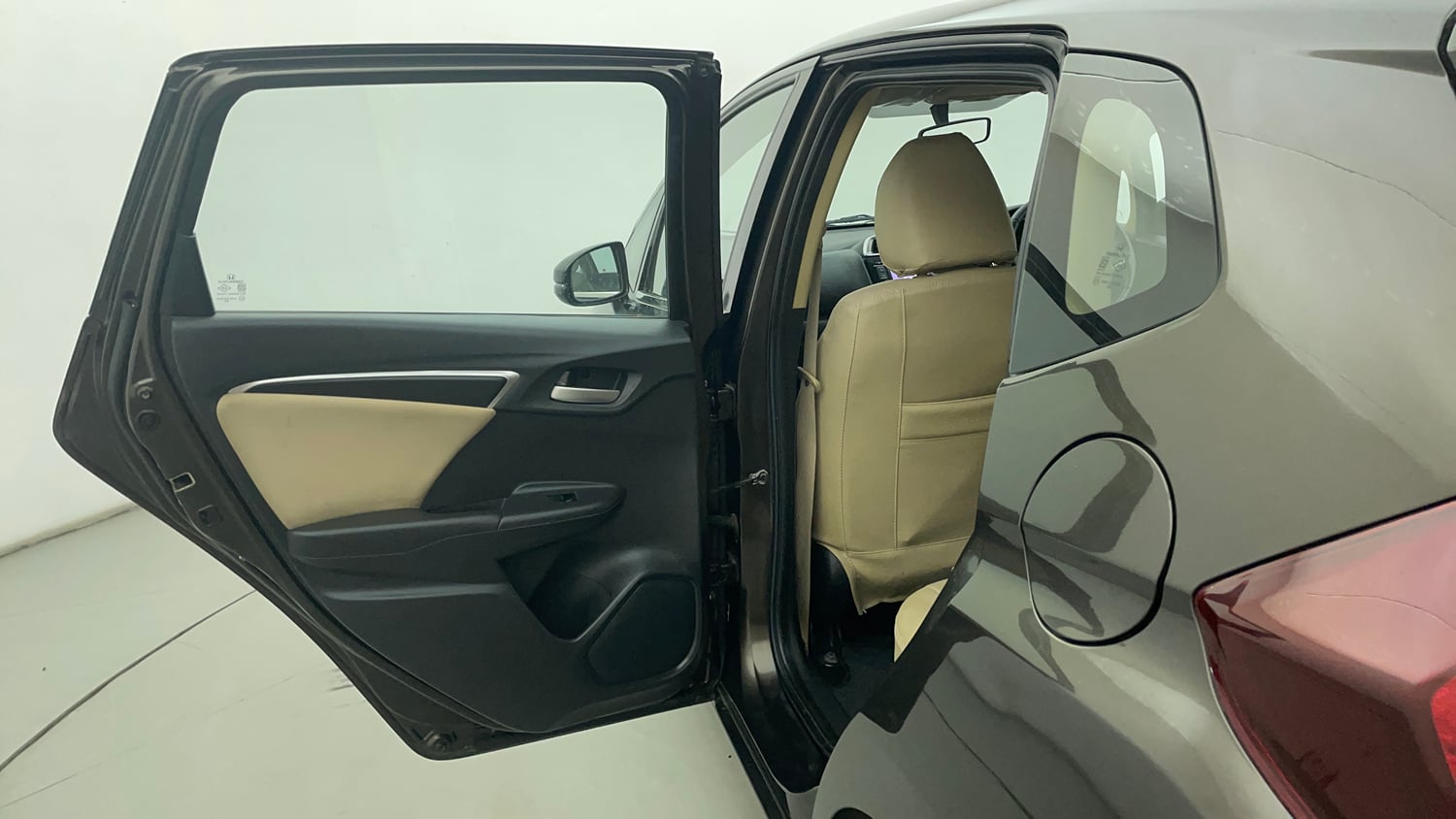 Used 2018 Honda Jazz V Petrol Petrol Manual interior LEFT REAR DOOR OPEN VIEW