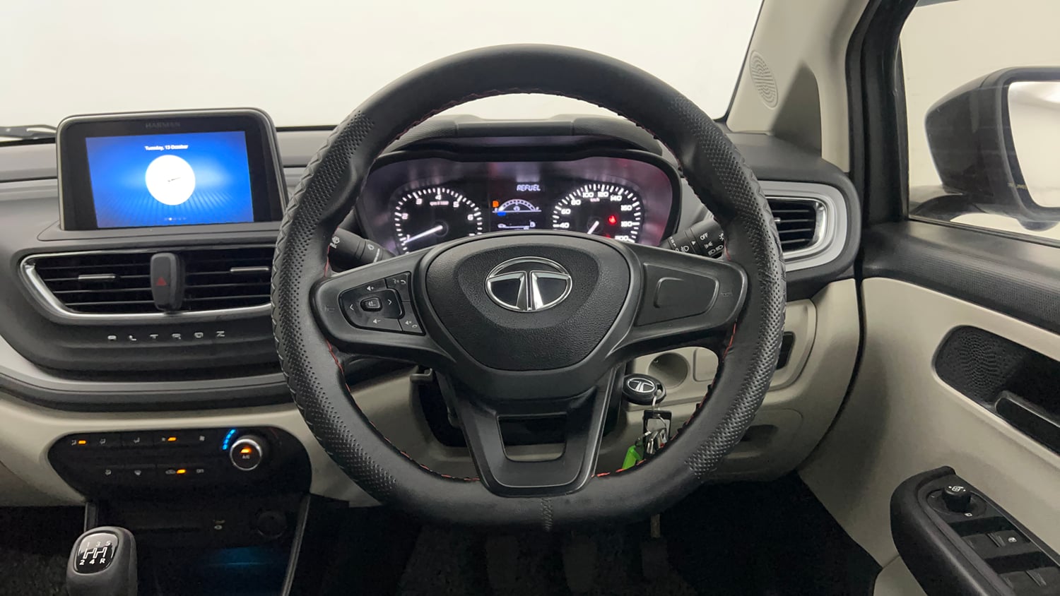 Used 2023 Tata Altroz XM Plus Petrol Petrol Manual interior STEERING VIEW