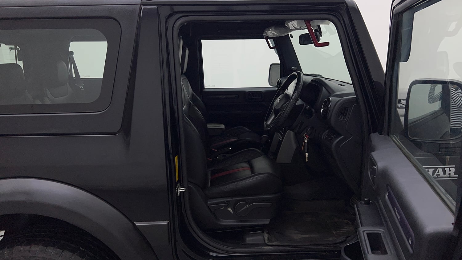 Used 2023 Mahindra Thar LX Hard Top Petrol AT 4WD Petrol Automatic interior RIGHT SIDE FRONT DOOR CABIN VIEW