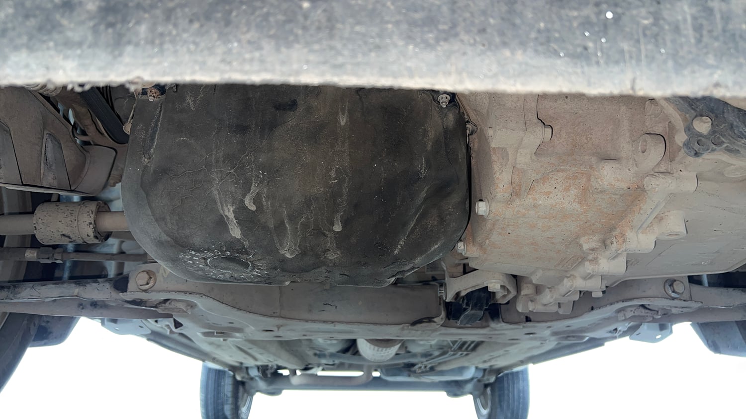 Used 2020 Ford EcoSport Titanium Plus 1.5L Ti-VCT AT Petrol Automatic extra FRONT LEFT UNDERBODY VIEW
