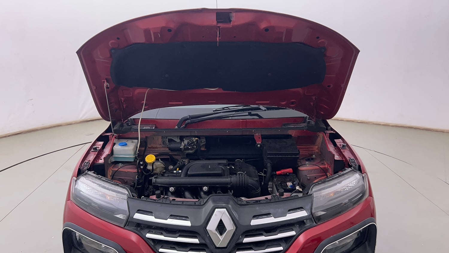 Used 2024 Renault Kwid CLIMBER 1.0 MT Petrol Manual engine ENGINE & BONNET OPEN FRONT VIEW