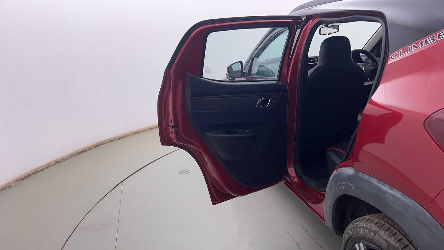 Used 2024 Renault Kwid CLIMBER 1.0 MT Petrol Manual interior LEFT REAR DOOR OPEN VIEW
