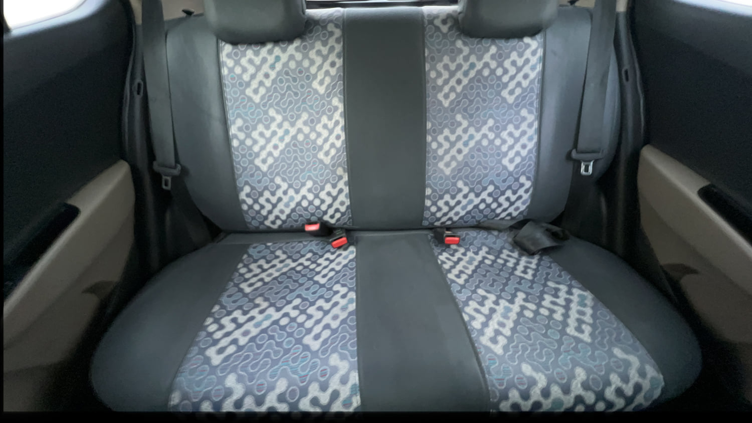 Used 2015 Hyundai Grand i10 Asta AT 1.2 Kappa VTVT Petrol Automatic interior REAR SEAT CONDITION VIEW