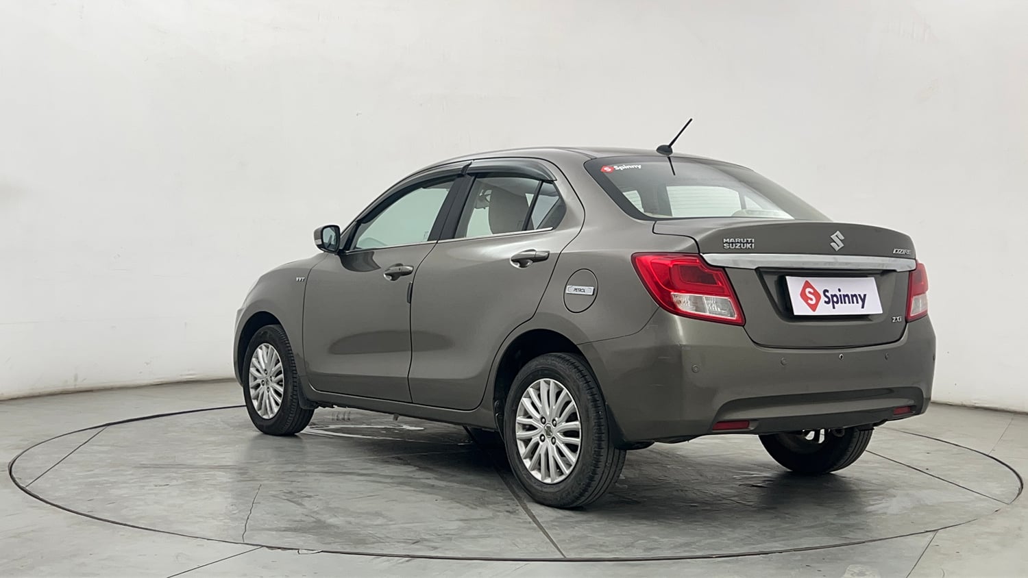 Used 2018 Maruti Suzuki Dzire ZXi Petrol Manual exterior LEFT REAR CORNER VIEW