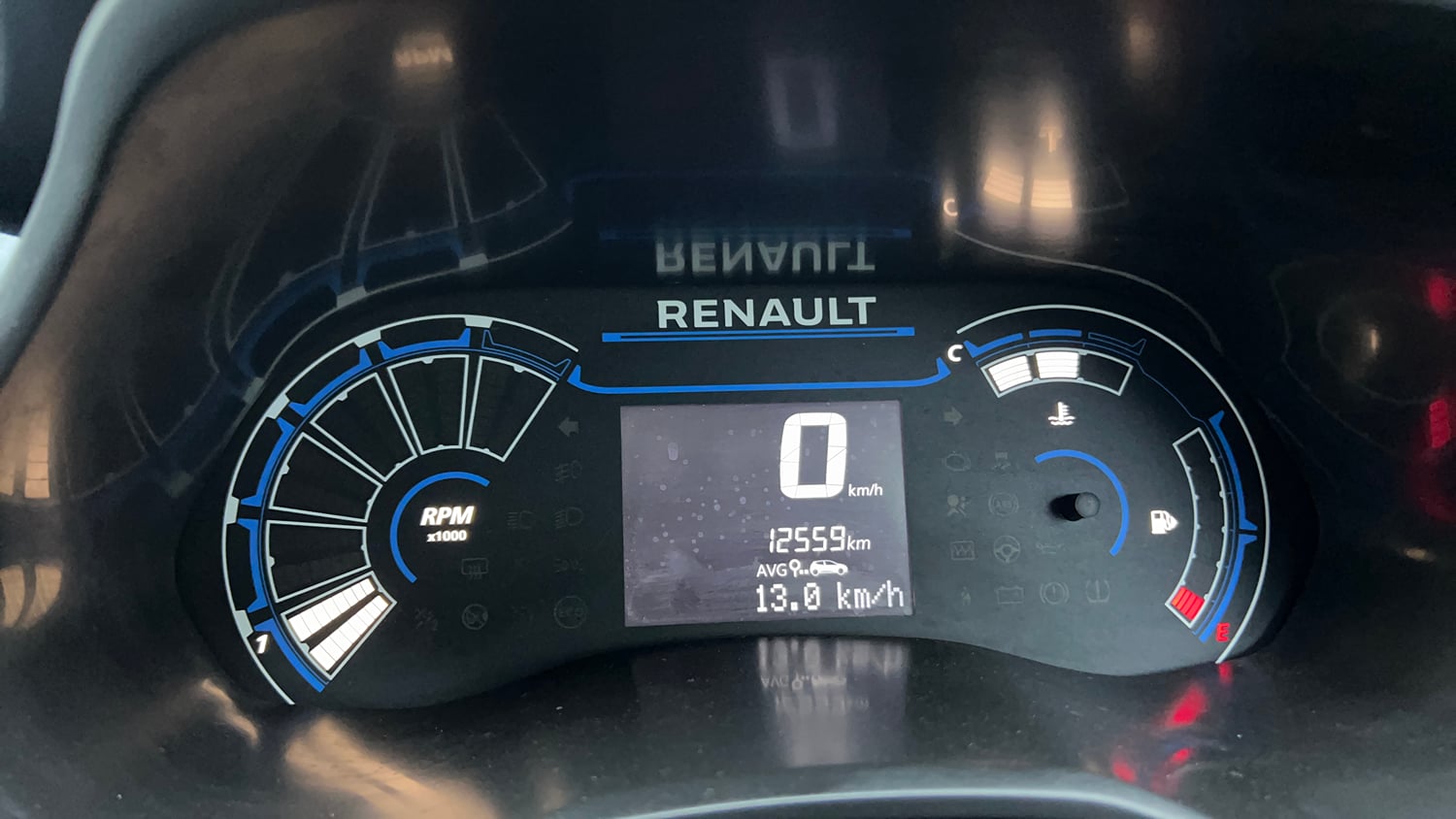 Used 2021 Renault Triber RXT Petrol Manual interior CLUSTERMETER VIEW