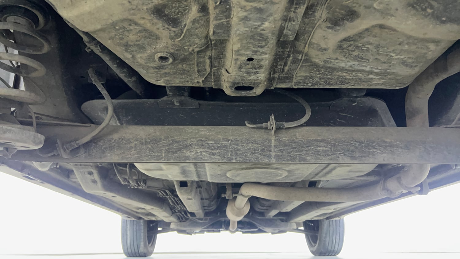 Used 2021 Tata Nexon XMA (S) Petrol Automatic extra REAR UNDERBODY VIEW (TAKEN FROM REAR)