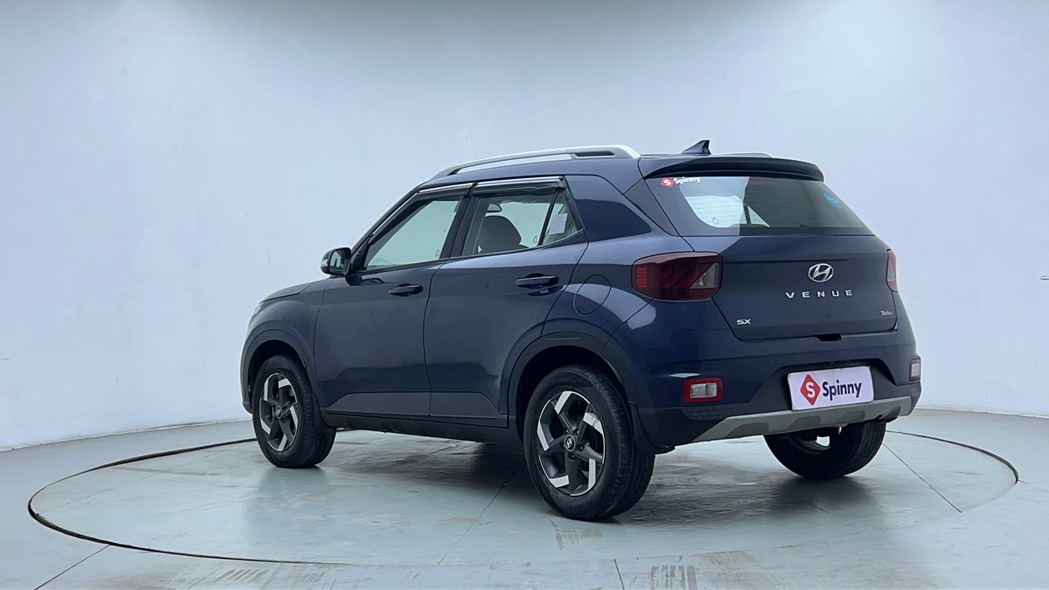 Used 2019 hyundai Venue SX 1.0 Turbo Petrol Petrol Manual exterior LEFT REAR CORNER VIEW