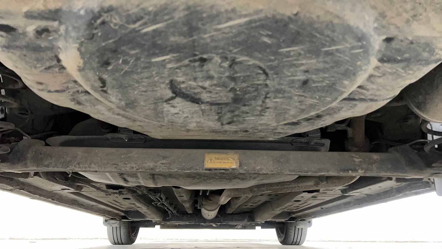 Used 2023 Tata Altroz XM Plus Petrol Petrol Manual extra REAR UNDERBODY VIEW (TAKEN FROM REAR)