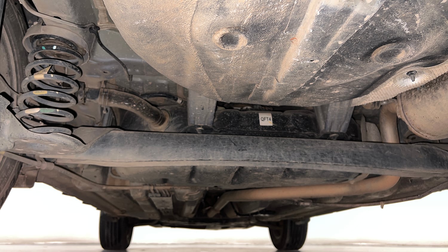 Used 2022 Hyundai Venue SX 1.5 CRDi Diesel Manual extra REAR UNDERBODY VIEW (TAKEN FROM REAR)