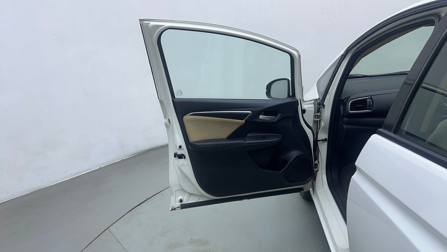 Used 2015 Honda Jazz V Petrol Petrol Manual interior LEFT FRONT DOOR OPEN VIEW