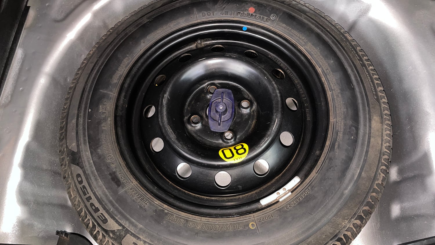 Used 2018 Maruti Suzuki Swift ZXi Plus Petrol Manual tyres SPARE TYRE VIEW