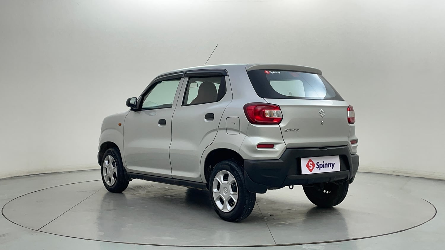 Used 2022 Maruti Suzuki S-Presso VXi (O) AMT Petrol Automatic exterior LEFT REAR CORNER VIEW