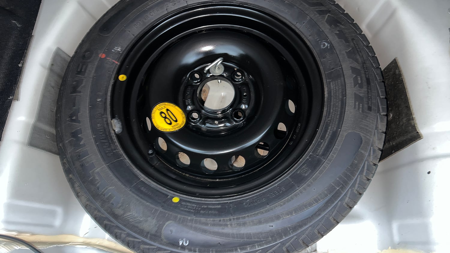 Used 2021 Tata Tiago XZ Petrol Manual tyres SPARE TYRE VIEW