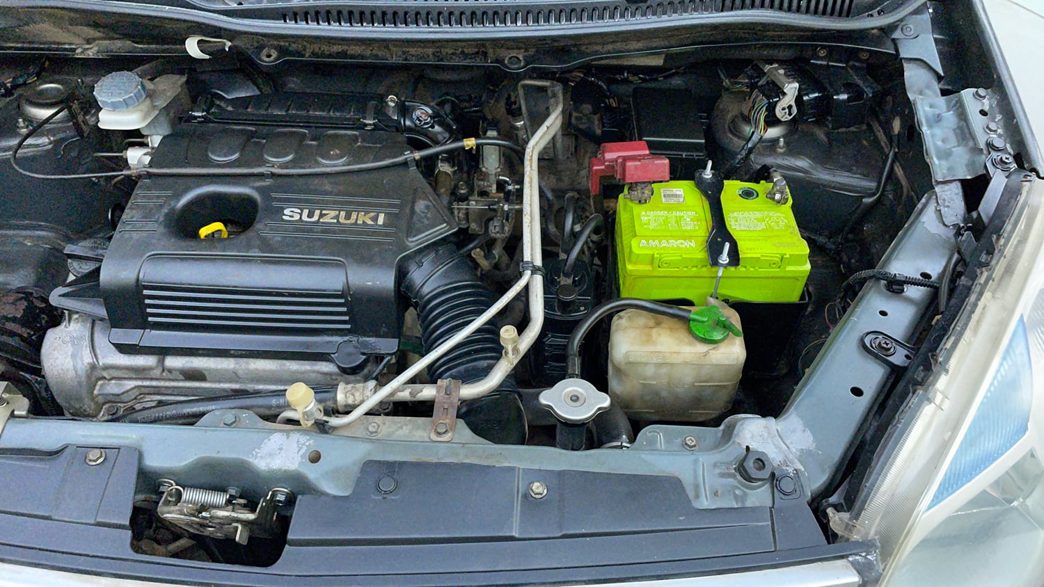 Used 2012 Maruti Suzuki Wagon R 1.0 VXi Petrol Manual engine ENGINE LEFT SIDE VIEW