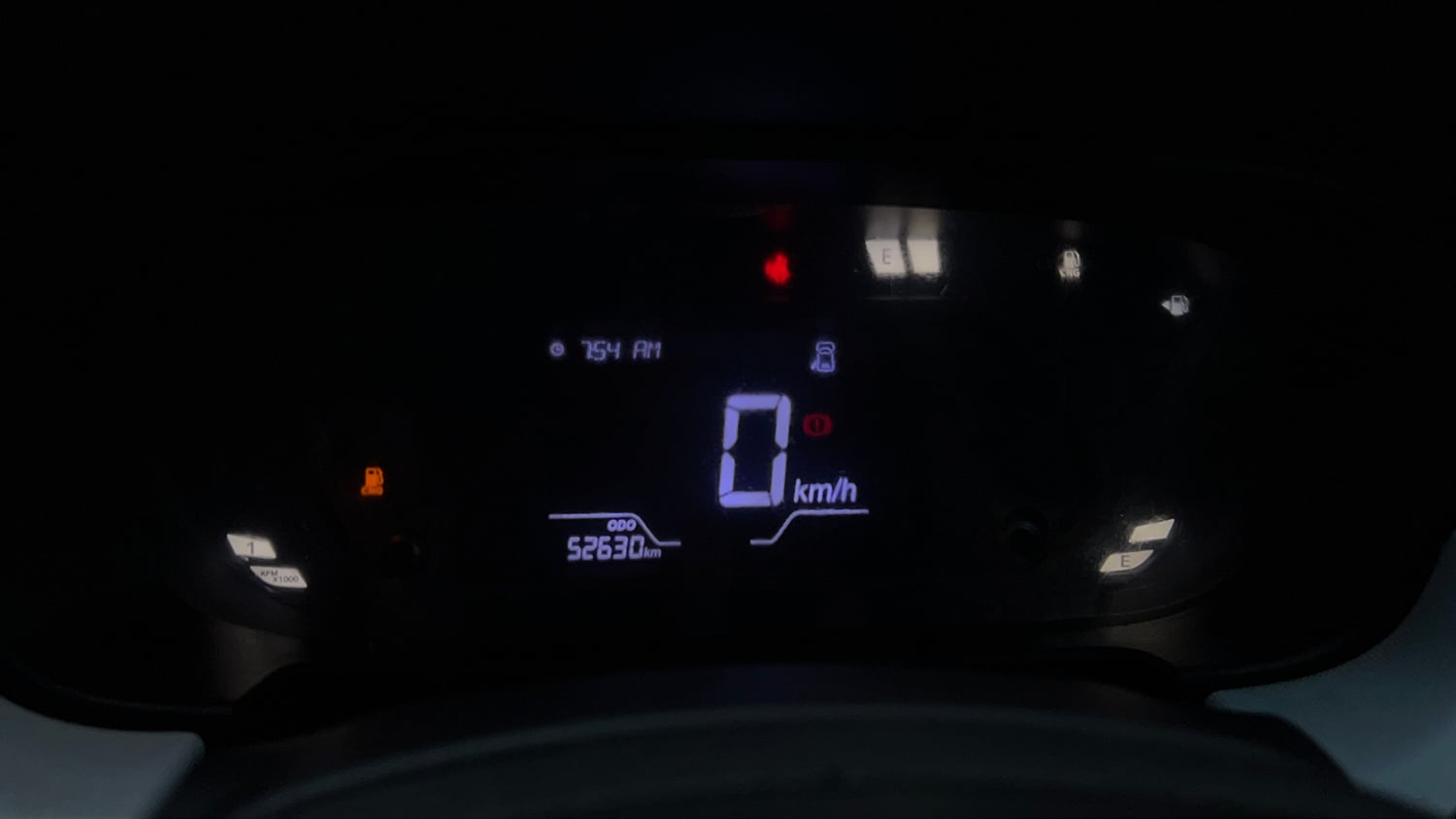 Used 2023 Tata Punch Pure iCNG Cng Manual interior CLUSTERMETER VIEW