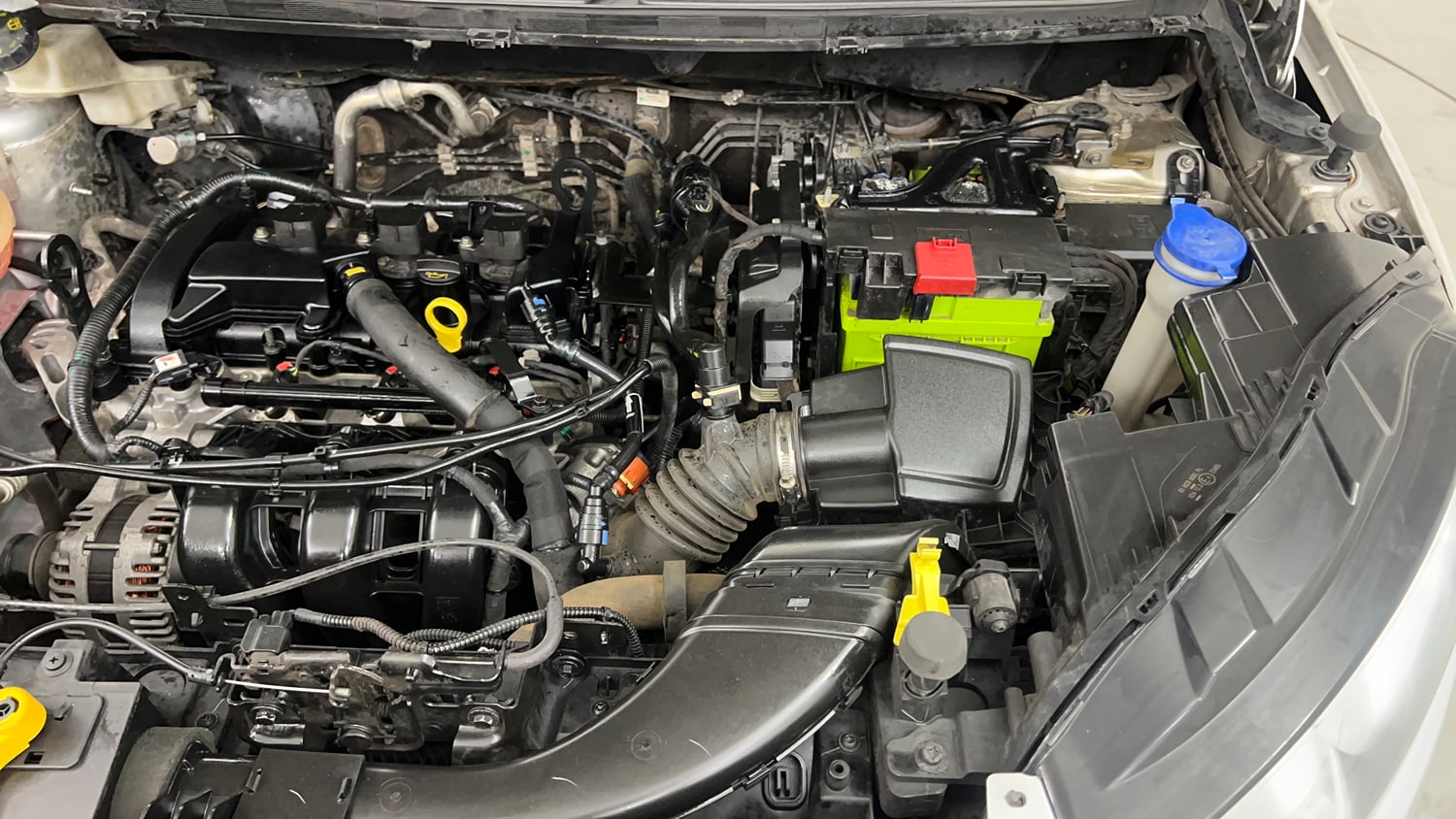 Used 2021 Ford EcoSport Titanium Plus 1.5L Ti-VCT AT Petrol Automatic engine ENGINE LEFT SIDE VIEW