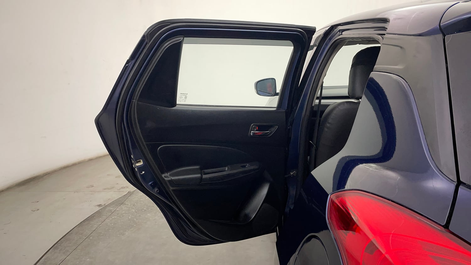 Used 2018 Maruti Suzuki Swift ZXi Plus Petrol Manual interior LEFT REAR DOOR OPEN VIEW