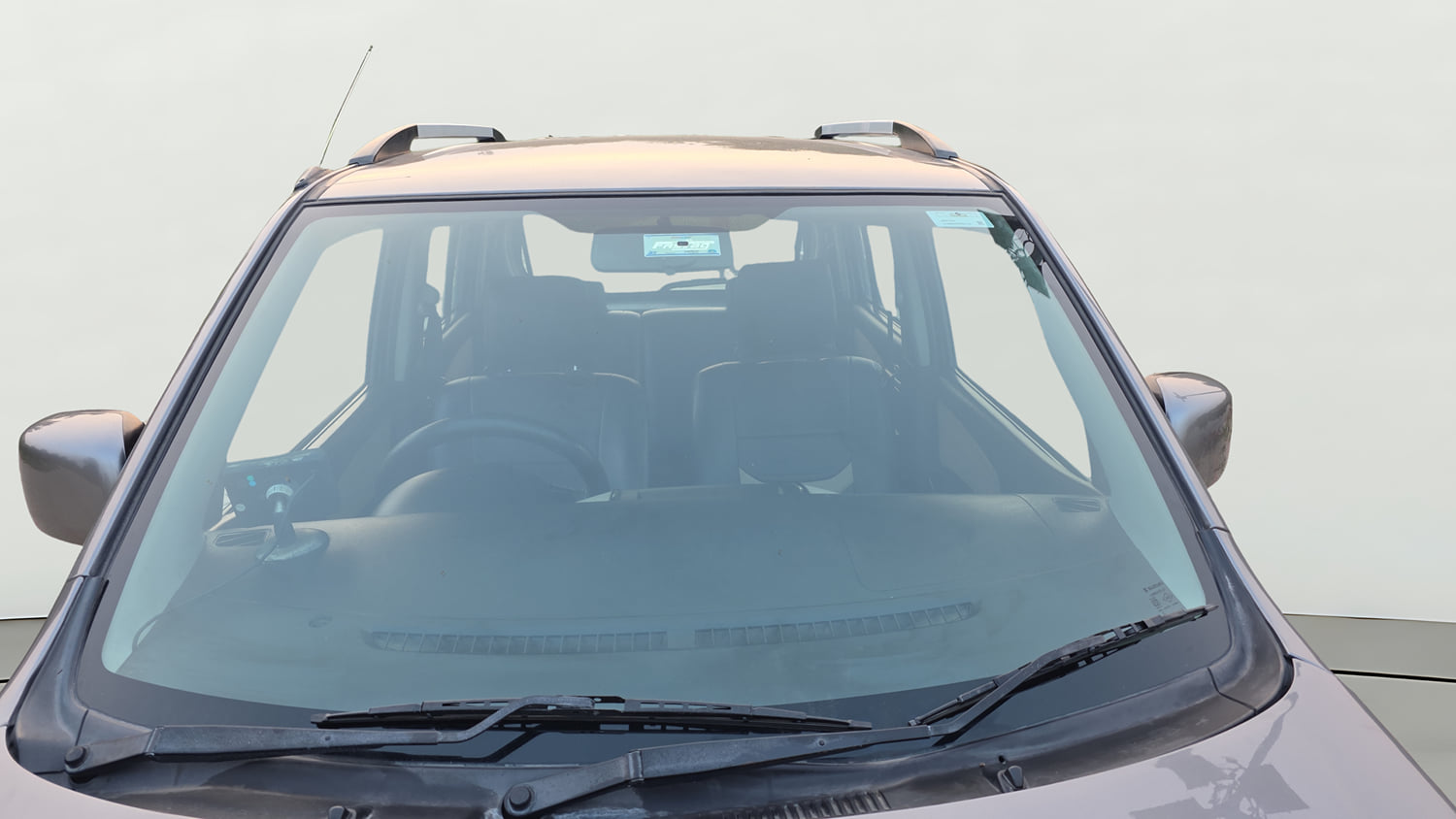 Used 2017 Maruti Suzuki Wagon R 1.0 VXI AMT Petrol Automatic exterior FRONT WINDSHIELD VIEW