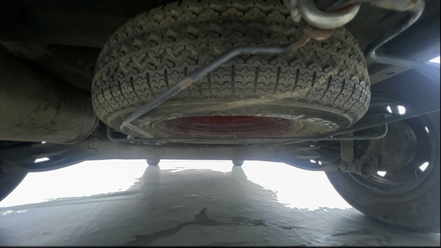 Used 2021 Renault Triber RXT Petrol Manual tyres SPARE TYRE VIEW