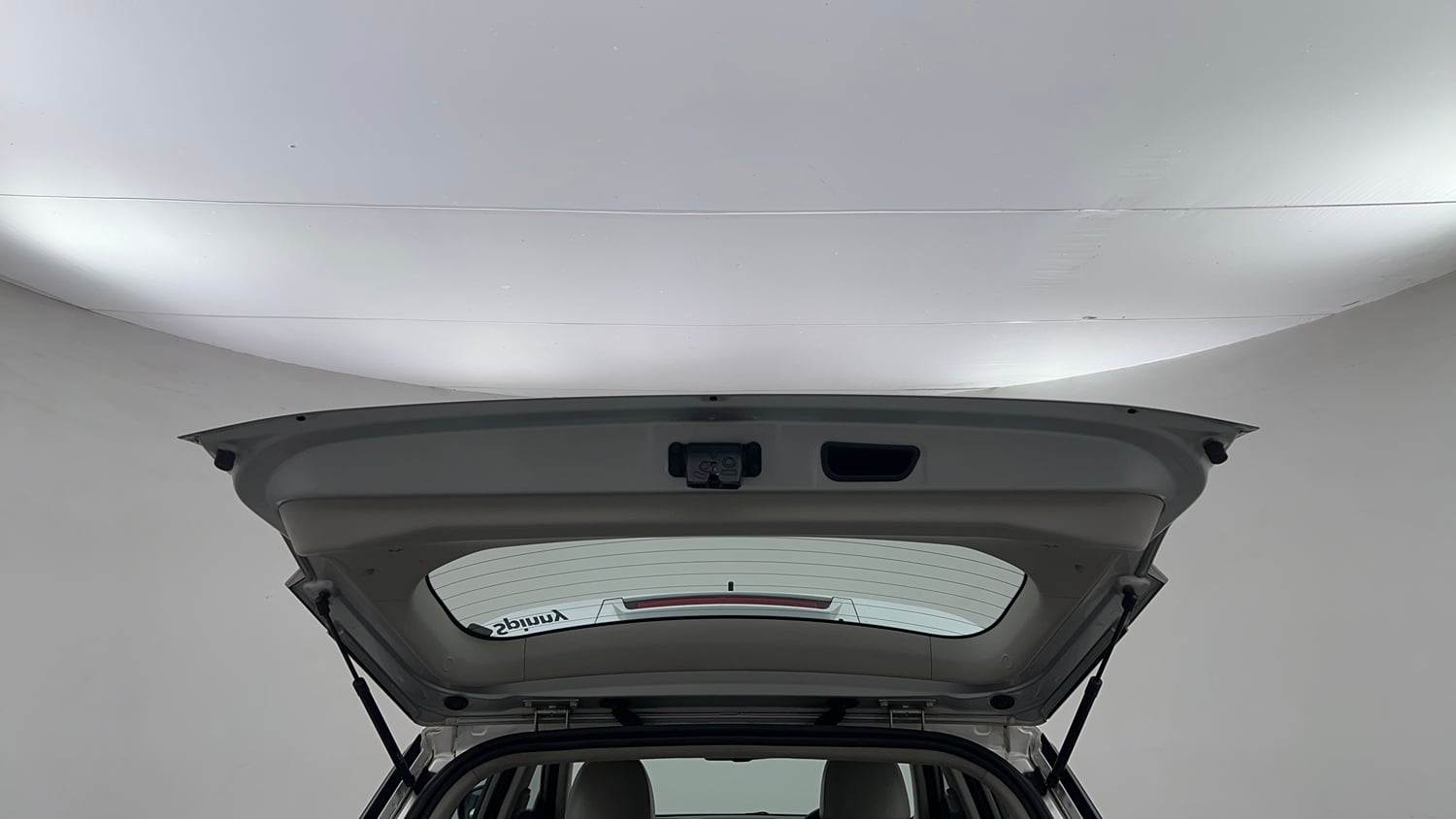 Used 2019 Mahindra XUV 300 1.2 W8 (O) Petrol Manual interior DICKY DOOR OPEN VIEW