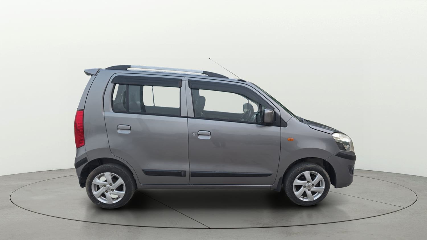 Used 2017 Maruti Suzuki Wagon R 1.0 VXI AMT Petrol Automatic exterior RIGHT SIDE VIEW