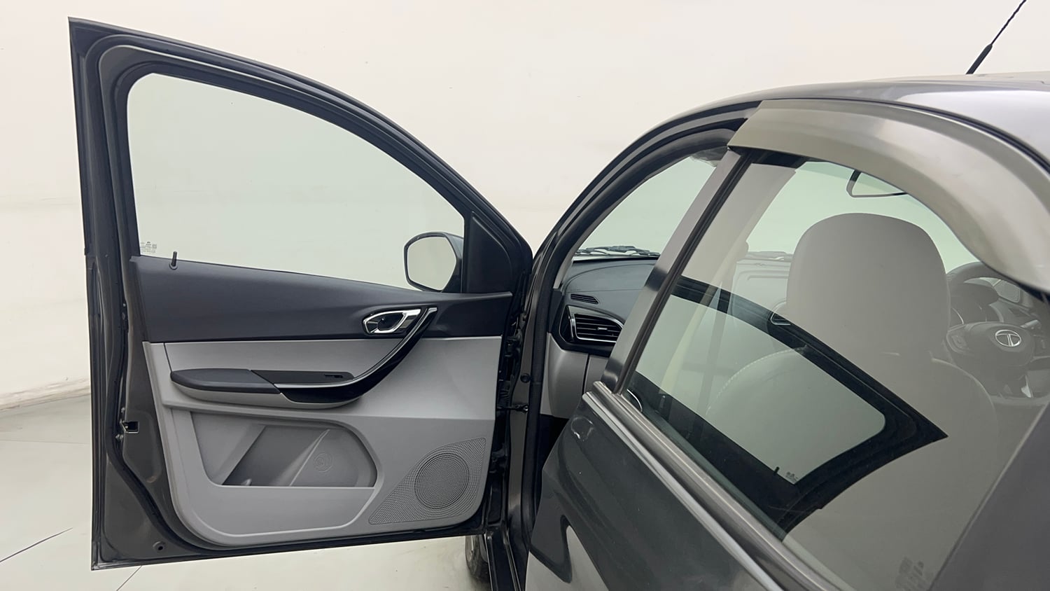 Used 2020 Tata Tiago XZA Plus Petrol Automatic interior LEFT FRONT DOOR OPEN VIEW