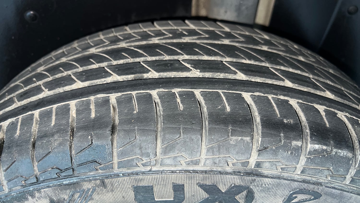Used 2020 MG Motors Hector Sharp 1.5 DCT Petrol Petrol Automatic tyres LEFT REAR TYRE TREAD VIEW
