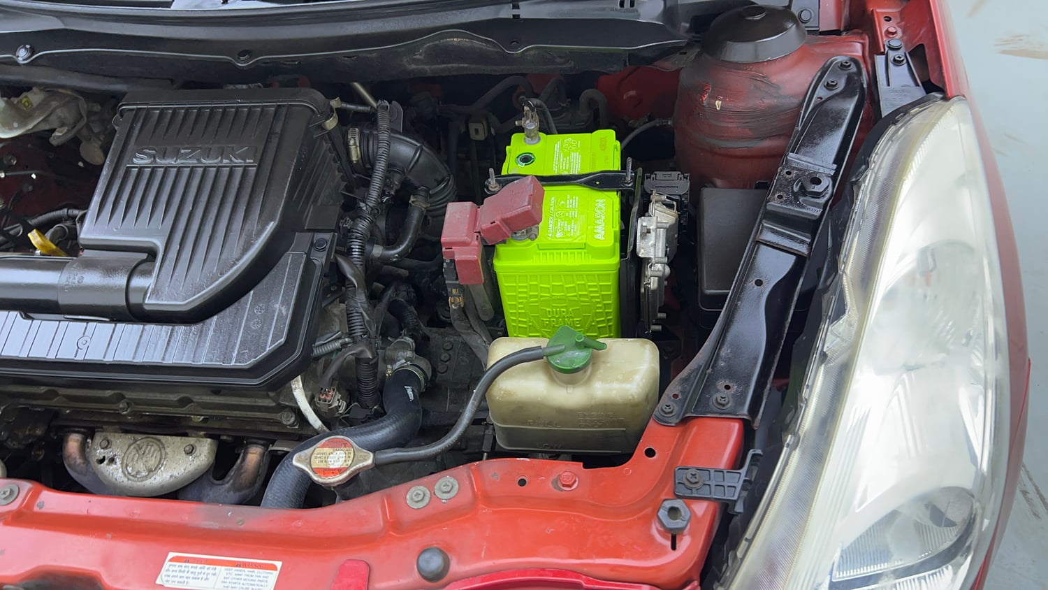 Used 2012 Maruti Suzuki Swift VXi Petrol Manual engine ENGINE LEFT SIDE VIEW