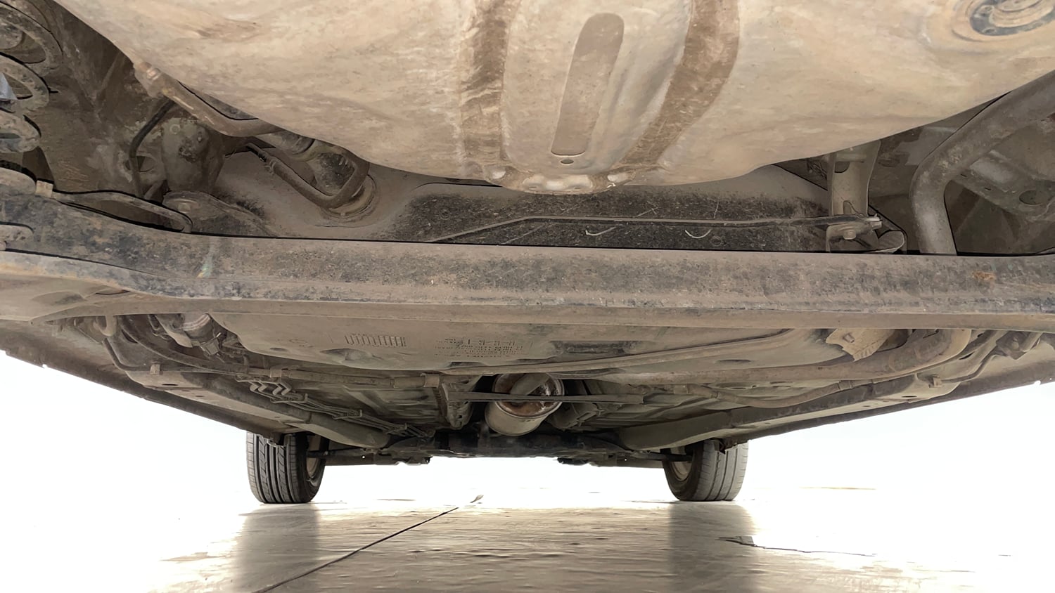 Used 2018 Maruti Suzuki Swift ZXi Plus Petrol Manual extra REAR UNDERBODY VIEW (TAKEN FROM REAR)