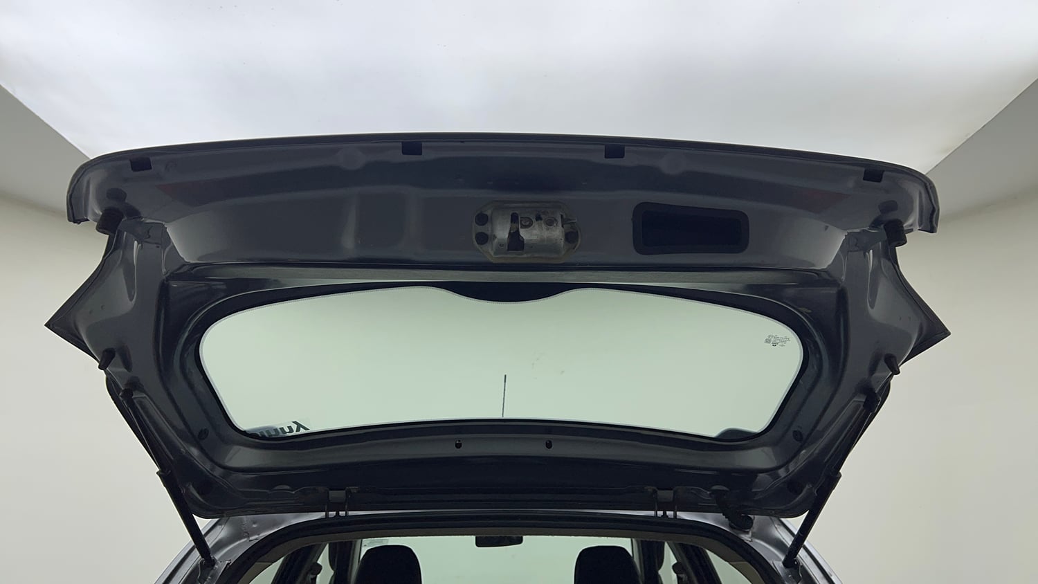 Used 2018 Tata Tiago Revotron XT Petrol Manual interior DICKY DOOR OPEN VIEW
