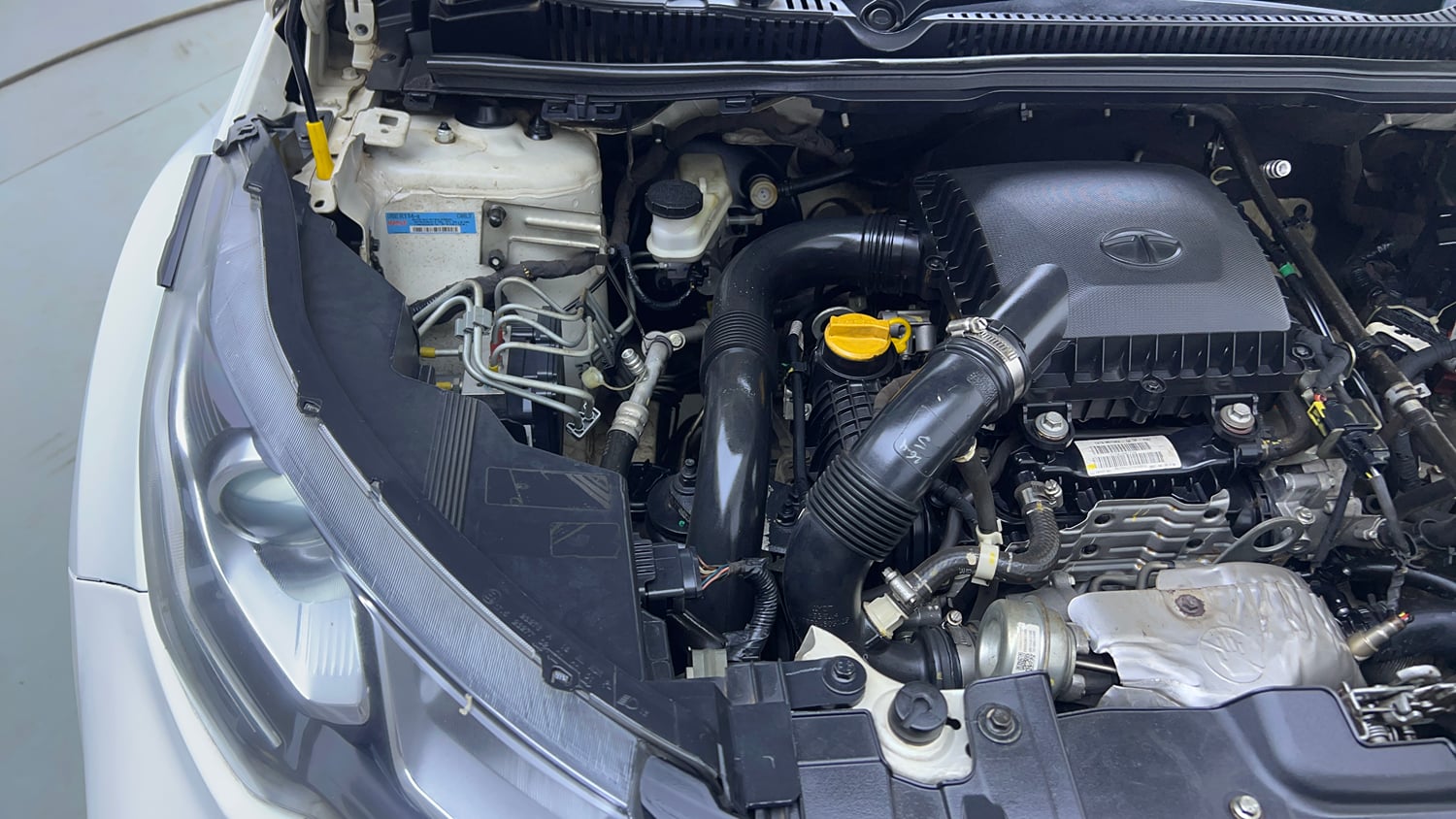 Used 2021 Tata Nexon XMA (S) Petrol Automatic engine ENGINE RIGHT SIDE VIEW