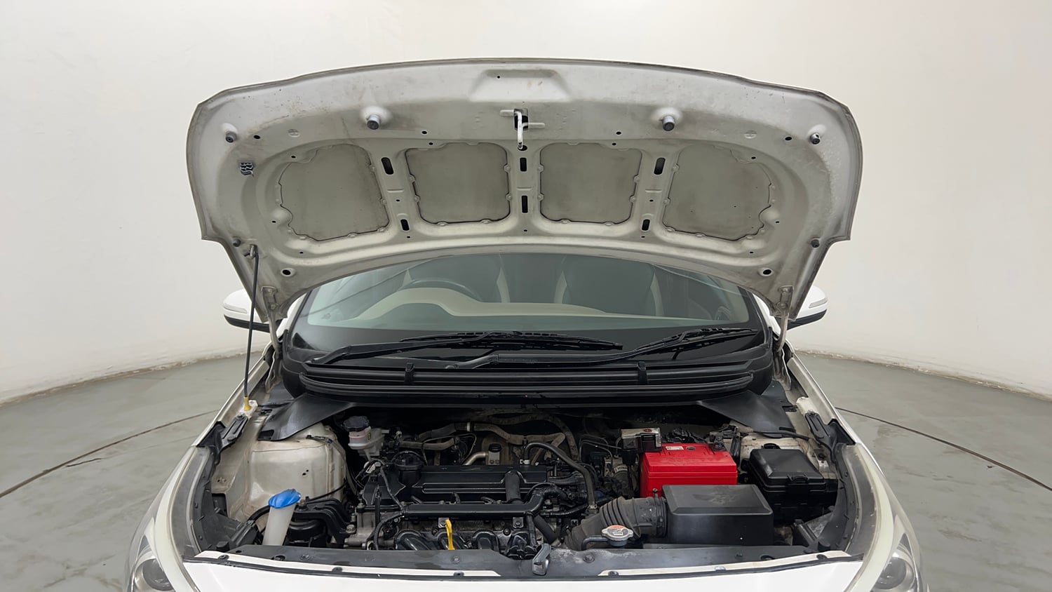 Used 2018 Hyundai Elite i20 Asta 1.2 (O) Petrol Manual engine ENGINE & BONNET OPEN FRONT VIEW
