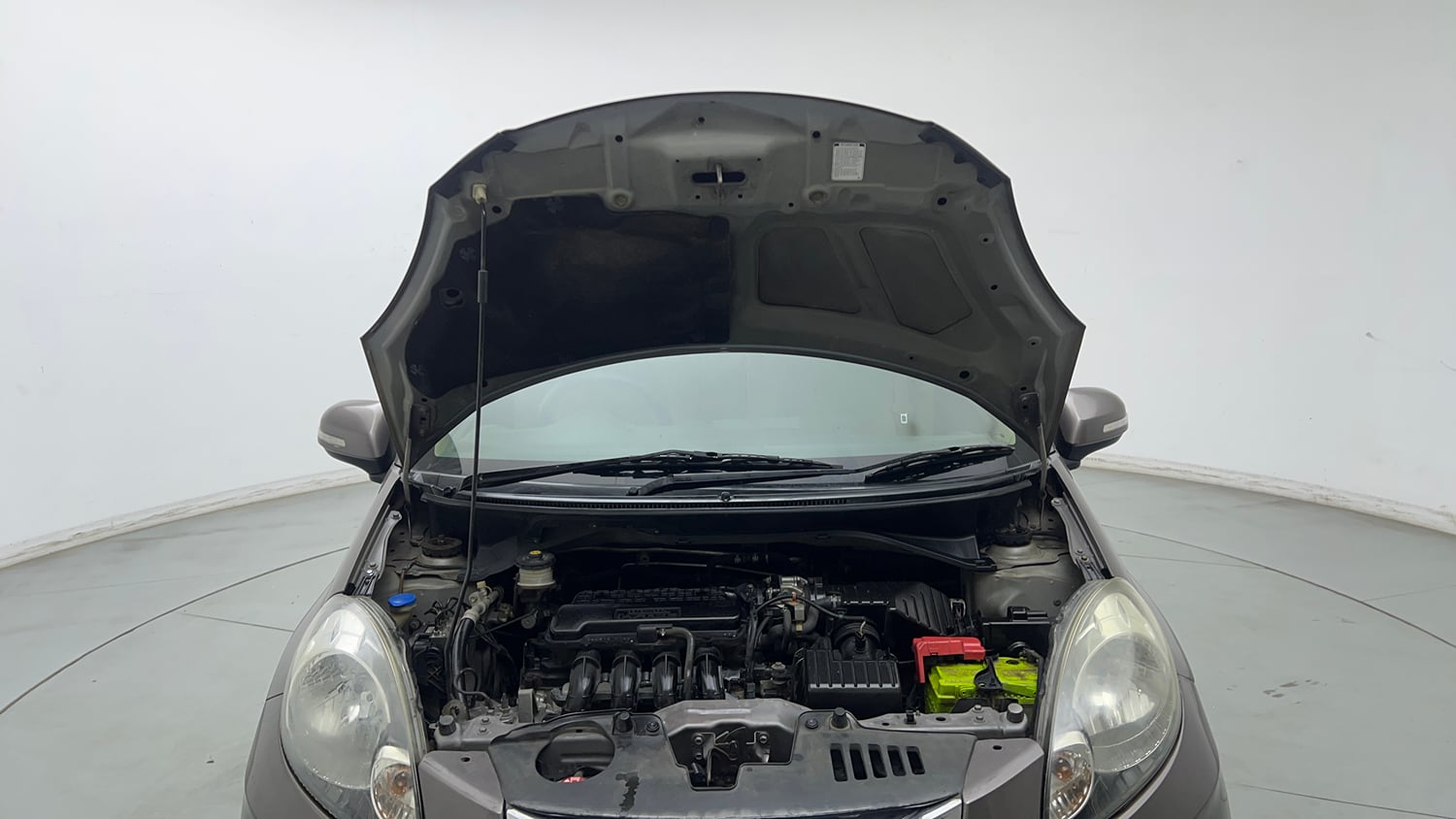 Used 2014 Honda Amaze 1.2 VX AT i-VTEC Petrol Automatic engine ENGINE & BONNET OPEN FRONT VIEW