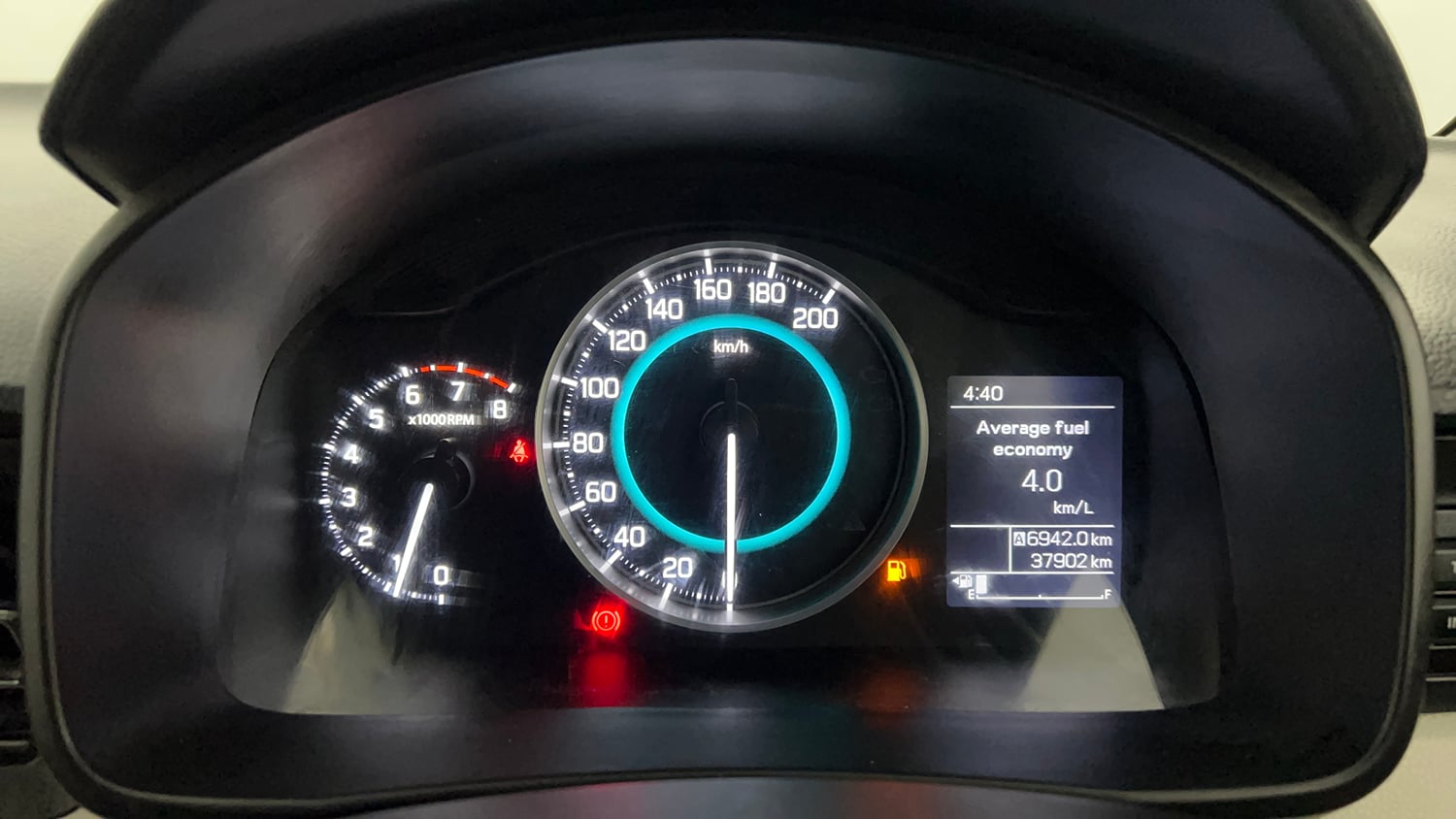 Used 2023 Maruti Suzuki Ignis Zeta 1.2 MT Petrol Manual interior CLUSTERMETER VIEW