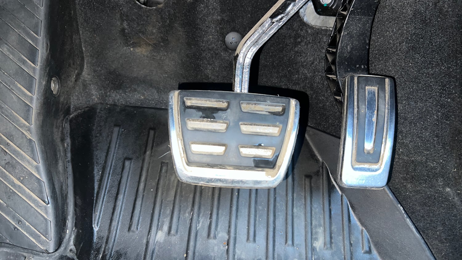 Used 2023 Volkswagen Virtus GT Plus 1.5 TSI EVO DSG Petrol Automatic interior PEDALS VIEW