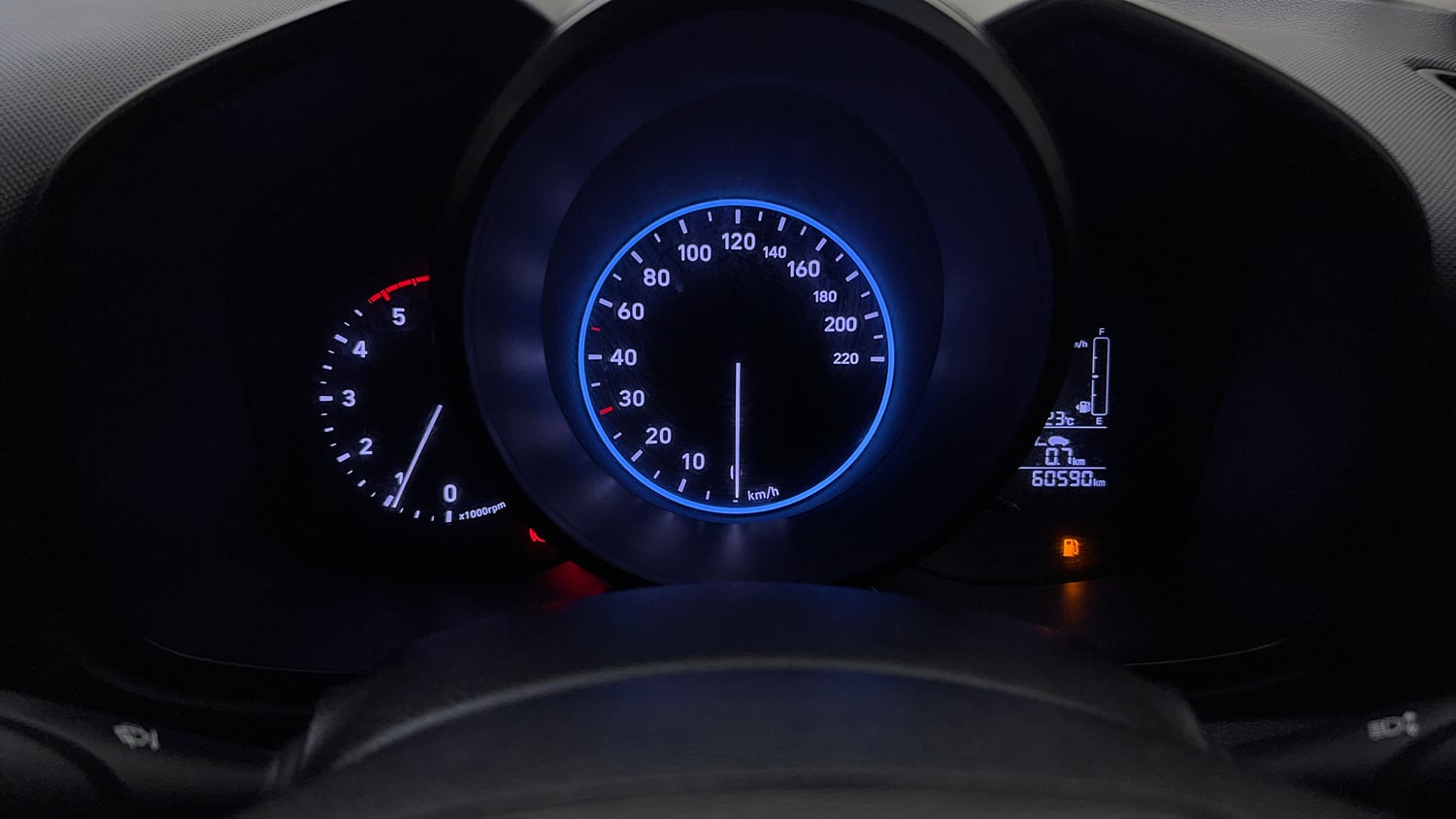 Used 2022 Hyundai Venue SX 1.5 CRDi Diesel Manual interior CLUSTERMETER VIEW