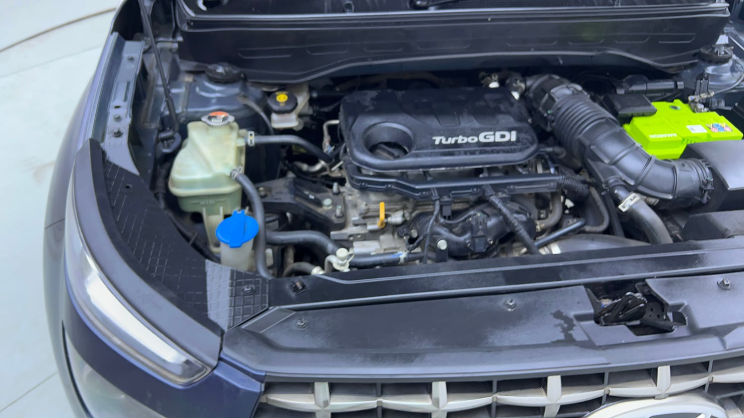 Used 2019 hyundai Venue SX 1.0 Turbo Petrol Petrol Manual engine ENGINE RIGHT SIDE VIEW