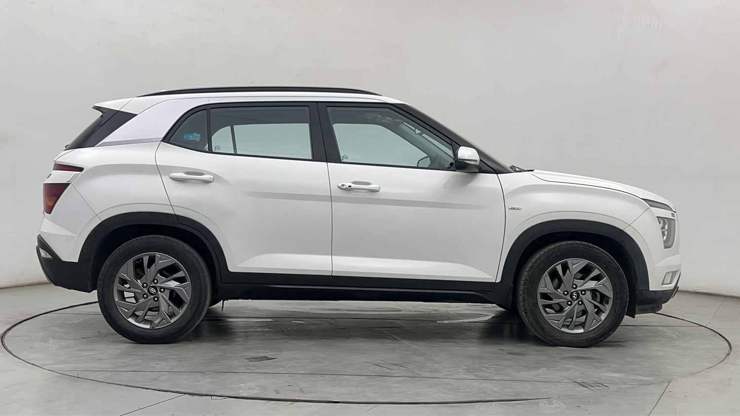 Used 2020 Hyundai Creta SX (O) 1.4 Turbo 7 DCT Petrol Automatic exterior RIGHT SIDE VIEW