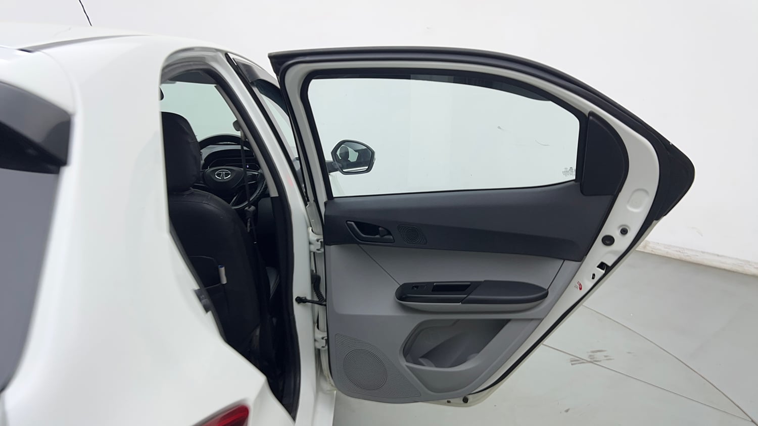 Used 2021 Tata Tiago XZ Petrol Manual interior RIGHT REAR DOOR OPEN VIEW