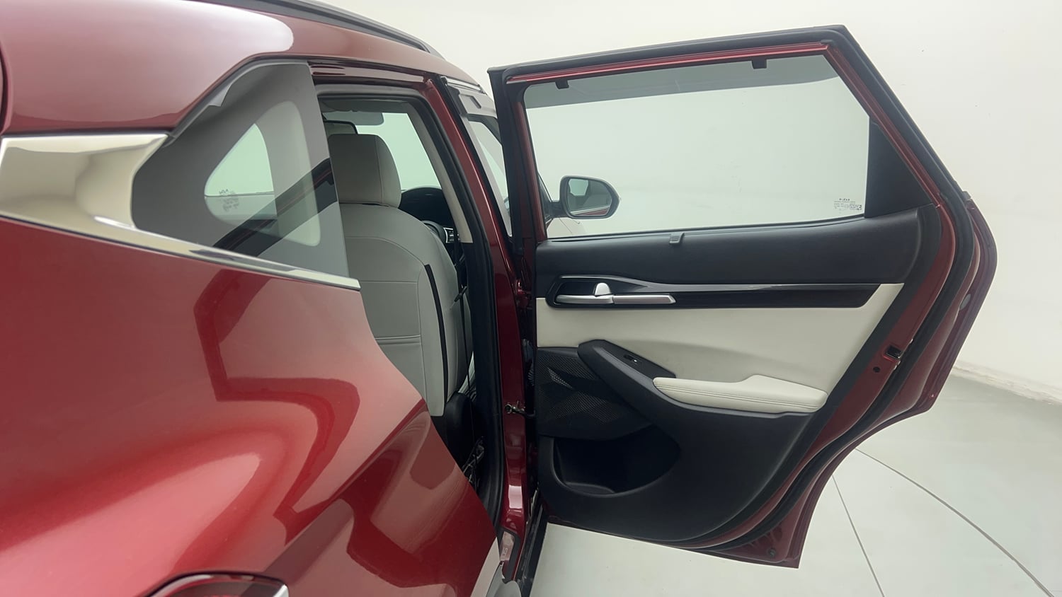 Used 2022 kia Seltos HTX 1.5 IVT Petrol Automatic interior RIGHT REAR DOOR OPEN VIEW