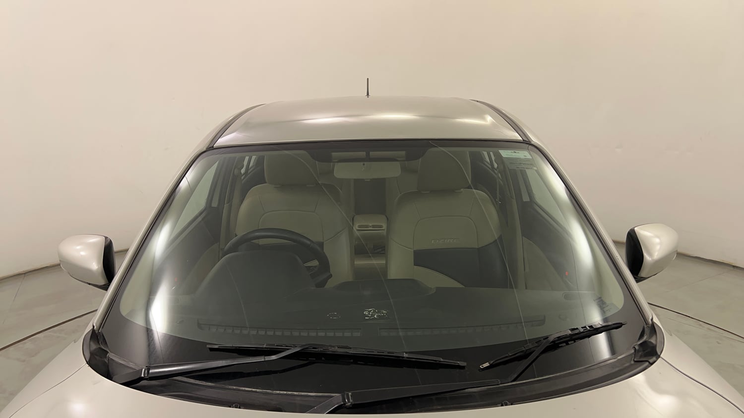 Used 2017 Maruti Suzuki Dzire ZXi AMT Petrol Automatic exterior FRONT WINDSHIELD VIEW