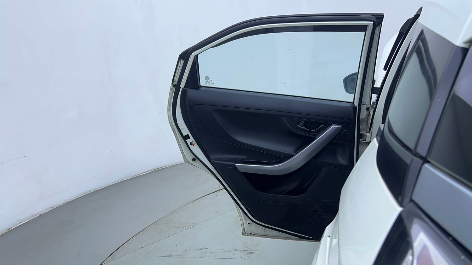 Used 2021 Tata Nexon XMA (S) Petrol Automatic interior LEFT REAR DOOR OPEN VIEW